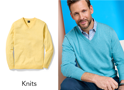 Pegasus Luxury Cotton V Neck Sweater - MD470